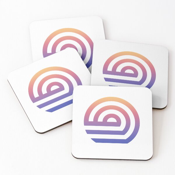 Item preview, Surfing Geometric abstract minimal ombre designed and sold by Carolina Salazar.