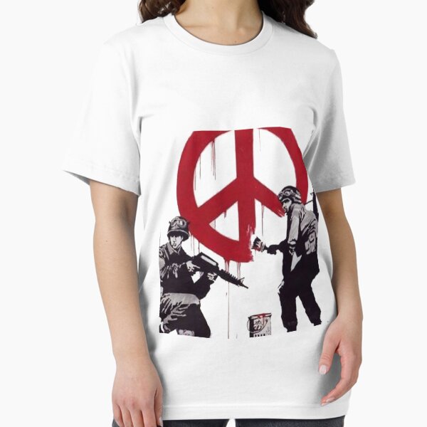 BANKSY SOLDIERS PEACE Essential T-Shirt