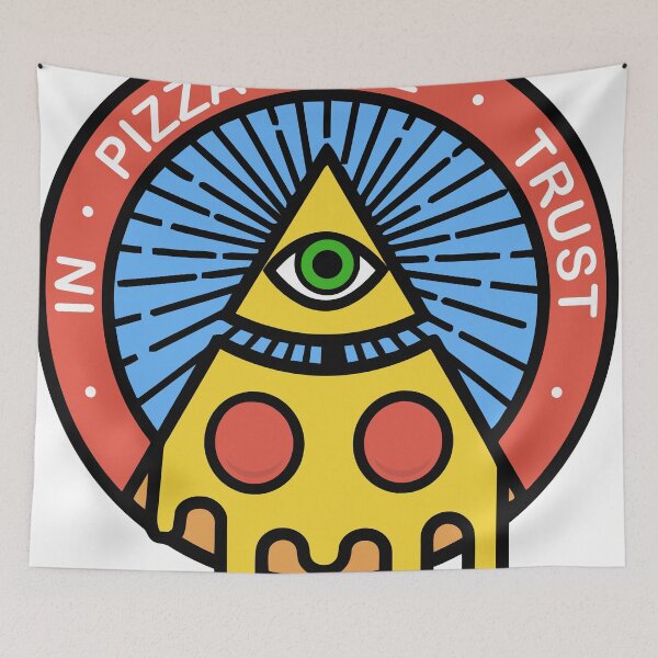 Item preview, In Pizza We Trust! designed and sold by LeCouleur.