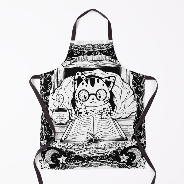 Item preview, Cozy Cat in A Blanket with Book Line Art Illustration designed and sold by ZaryaKiqo.