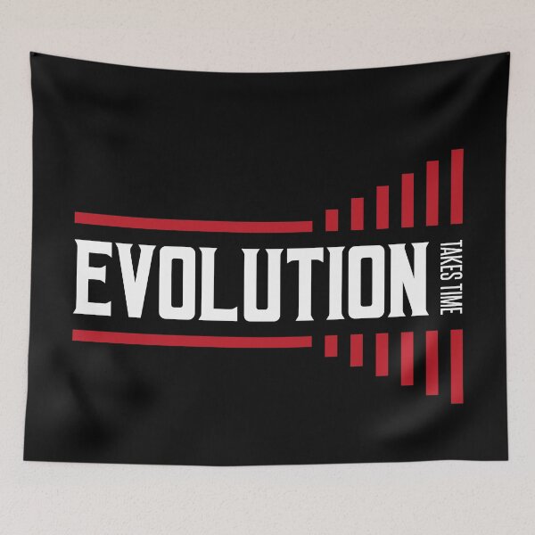 Item preview, Evolution takes time for all motivation designed and sold by TheLuckyShirts.