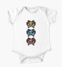 Space Invaders Camo trio One Piece - Short Sleeve