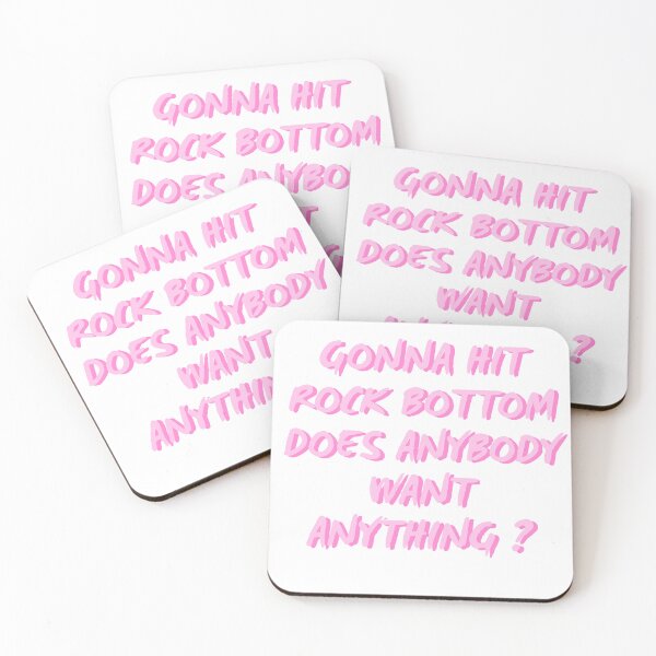 Item preview, GONNA HIT ROCK BOTTOM designed and sold by Beeroclock.