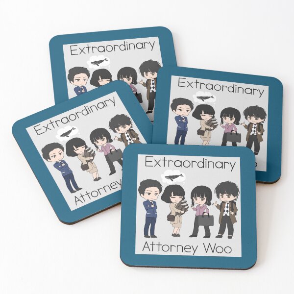 Item preview, Extraordinary Attorney Woo Chibi Art   designed and sold by PaulGrahams.