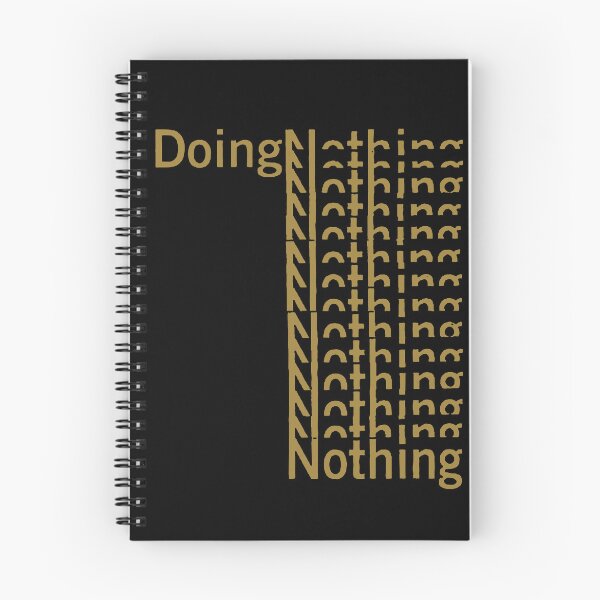 Item preview, DOING NOTHING designed and sold by Puxkschool.