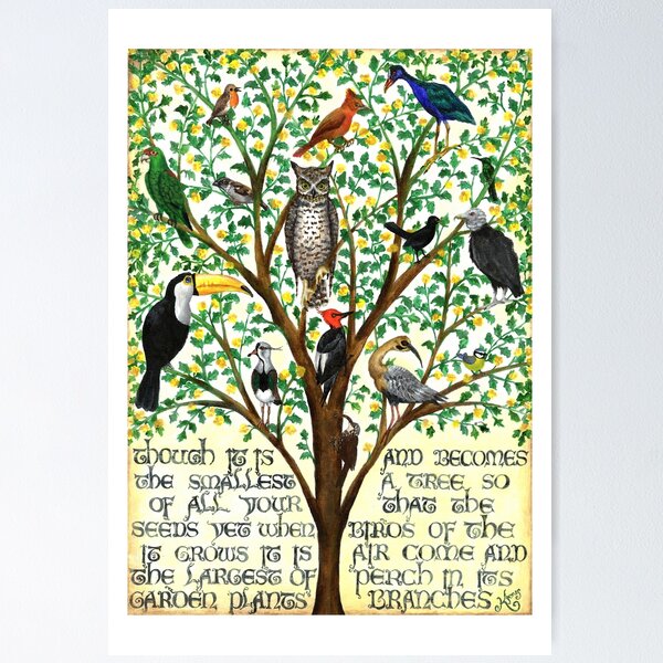 Mustard Tree Poster