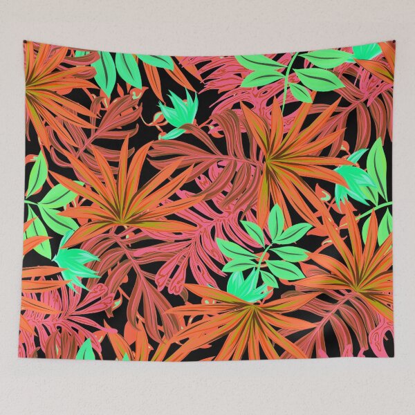 Item preview, Retro Inspired Tropical Print designed and sold by TotallyRetroArt.