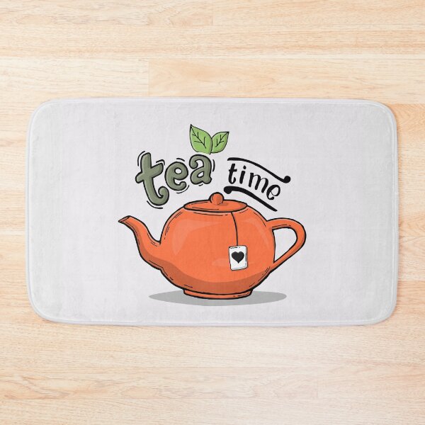 Item preview, Slogan With Teapot Illustration designed and sold by Yuki Shop.