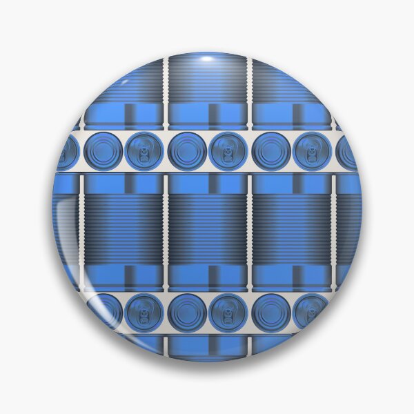 Item preview, Royal Blue Tin Can Design, Great For Camping Or The Gym designed and sold by TrulyEpoque.