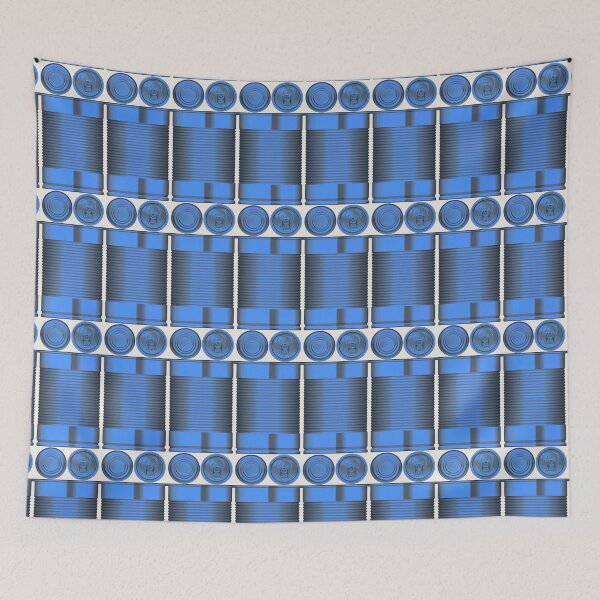 Item preview, Royal Blue Tin Can Design, Great For Camping Or The Gym designed and sold by TrulyEpoque.
