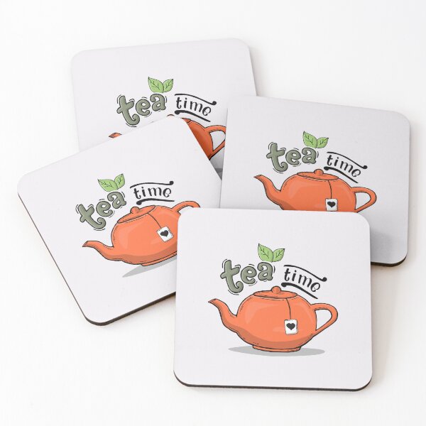 Item preview, Slogan With Teapot Illustration designed and sold by Yuki Shop.
