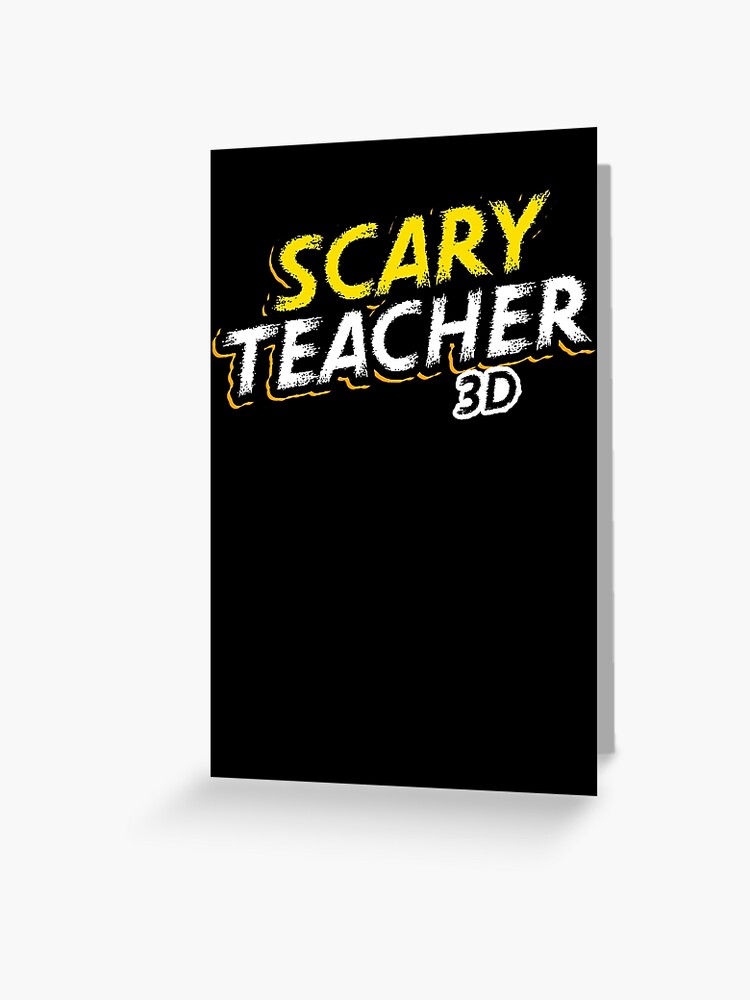 Scary Teacher Game 3d Sticker for Sale by KHAFiT