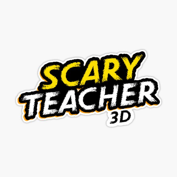 Scary Teacher Game 3d Art Board Print for Sale by KHAFiT