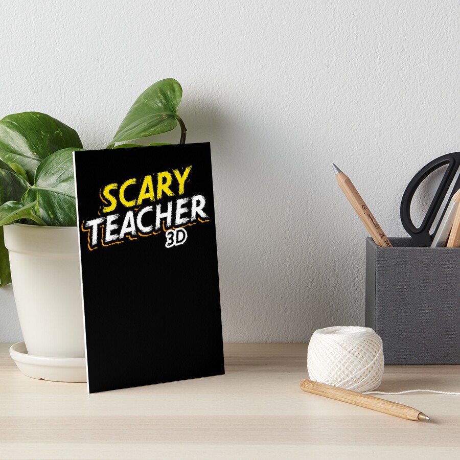 Scary Teacher Game 3d Sticker for Sale by KHAFiT