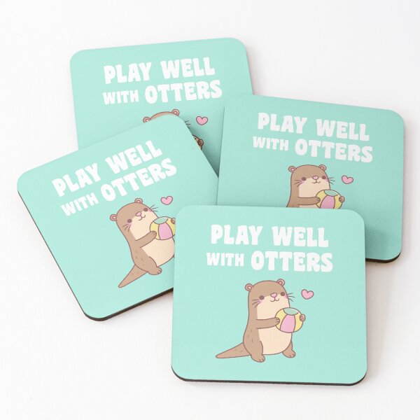 Item preview, Cute Otter With Beach Ball Play Well With Otters Funny designed and sold by rustydoodle.