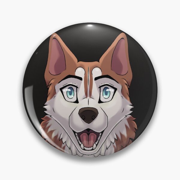 Item preview, Shocked Surprised Expression Red Husky Dog designed and sold by Bamsdrawz.