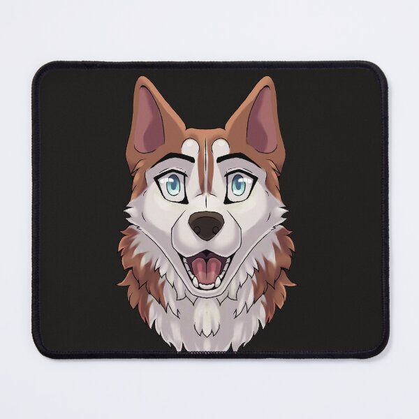Item preview, Shocked Surprised Expression Red Husky Dog designed and sold by Bamsdrawz.