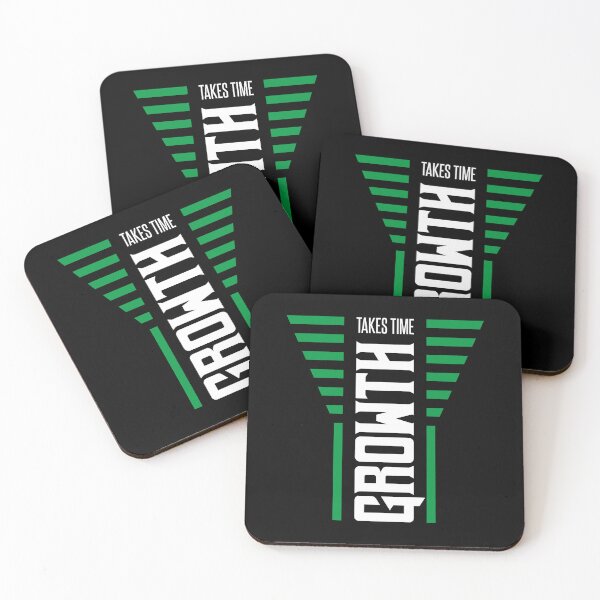 Item preview, Growth takes time time for all motivation designed and sold by TheLuckyShirts.