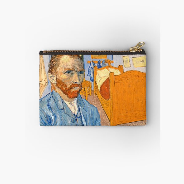 Item preview, The self-portrait of Vincent van Gogh in front of the Bedroom in Arles - digital recreation designed and sold by NickoPrints.