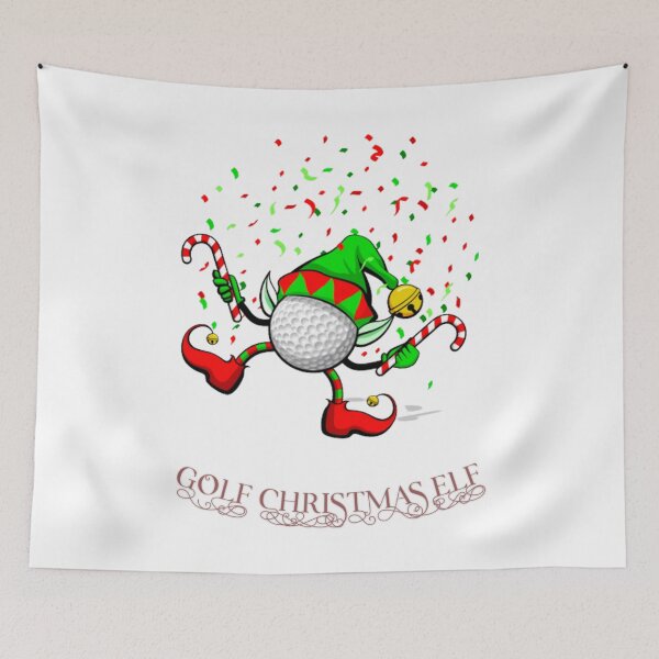 Item preview, Golf Christmas Elf,Ball Golfer and Golfing designed and sold by Vittorio-23.