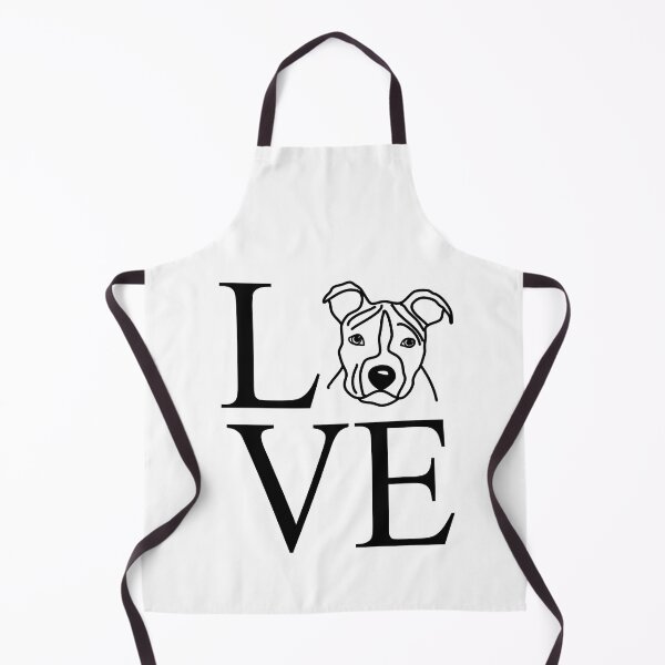 Item preview, love love american staffordshire terrier designed and sold by dog-shirt.