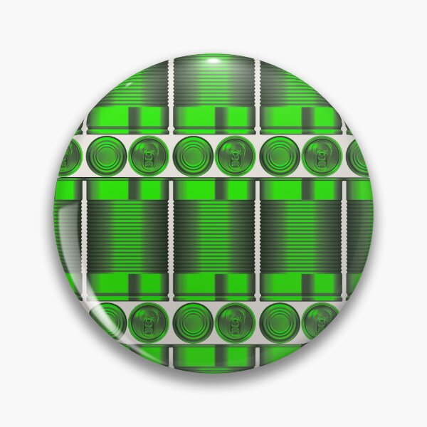 Item preview, Emerald Green Tin Can Design, Great For Camping Or The Gym designed and sold by TrulyEpoque.