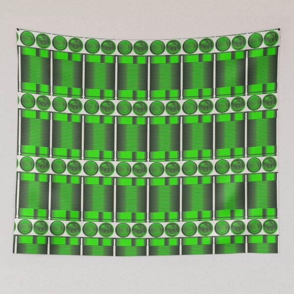Item preview, Emerald Green Tin Can Design, Great For Camping Or The Gym designed and sold by TrulyEpoque.