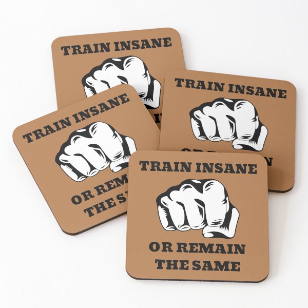 Item preview, Train Insane Or Remain The Same Dumbbell designed and sold by Pawn Shop JB.