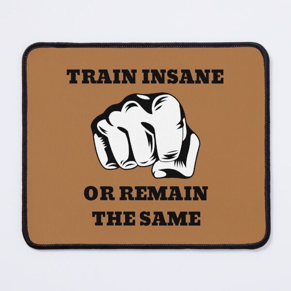 Item preview, Train Insane Or Remain The Same Dumbbell designed and sold by Pawn Shop JB.