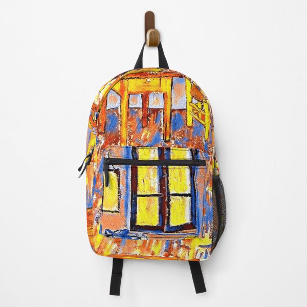 Item preview, The Bedroom in Arles by van Gogh - colorful digital recreation designed and sold by NickoPrints.