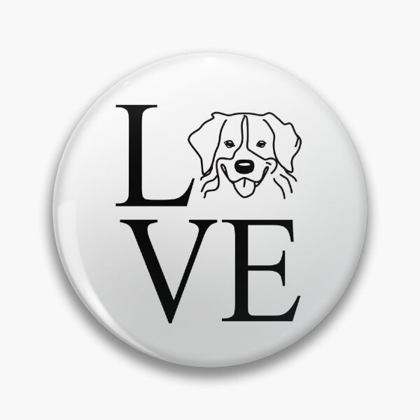 Item preview, love dear bernese mountain dog, bernese mountain dog designed and sold by dog-shirt.