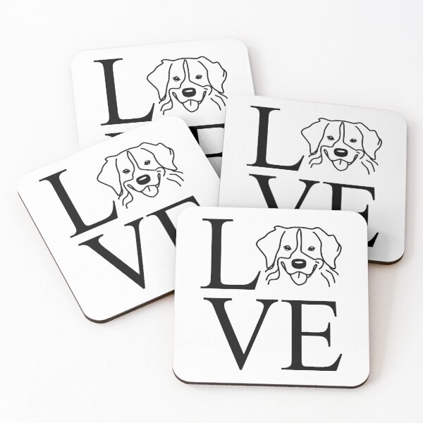 Item preview, love dear bernese mountain dog, bernese mountain dog designed and sold by dog-shirt.