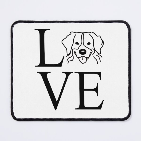 Item preview, love dear bernese mountain dog, bernese mountain dog designed and sold by dog-shirt.