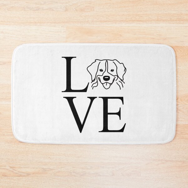 Item preview, love dear bernese mountain dog, bernese mountain dog designed and sold by dog-shirt.