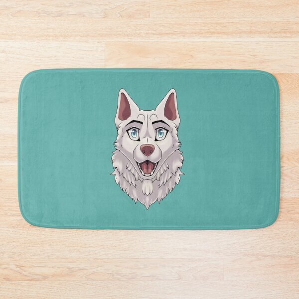 Item preview, Shocked Surprised Expression White Husky Dog designed and sold by Bamsdrawz.