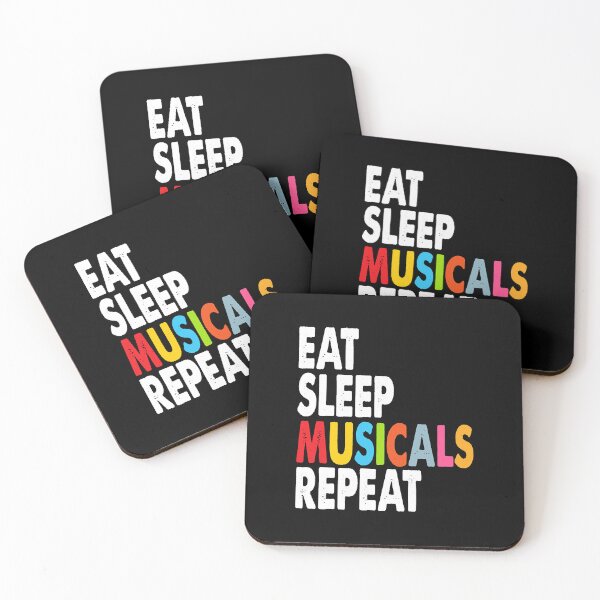 Item preview, Eat Sleep Musicals Repeat  designed and sold by Katherine93077.