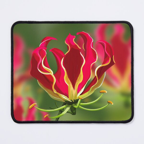 Item preview, Flame lily designed and sold by Purplepugprints.