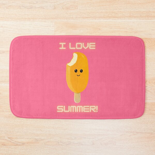 Item preview, I Love Summer! ice lolly, pink.  designed and sold by Bumpulous.