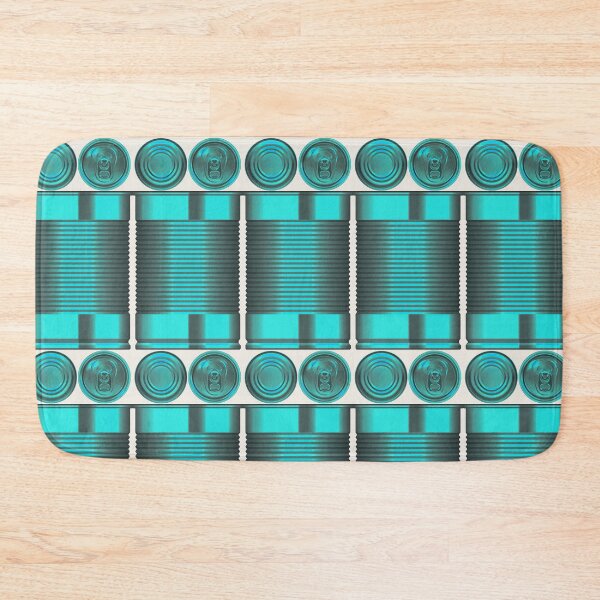 Item preview, Turquoise Tin Can Design, Great For Camping Or The Gym designed and sold by TrulyEpoque.