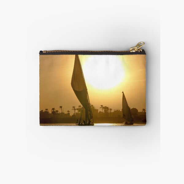 Item preview, Feluccas sailing on the Nile river, Egypt designed and sold by bookofwandering.