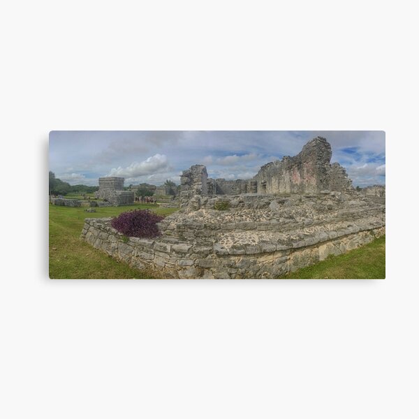 Tulum Panaorama Canvas Print