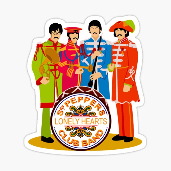 Die Beatles Sticker