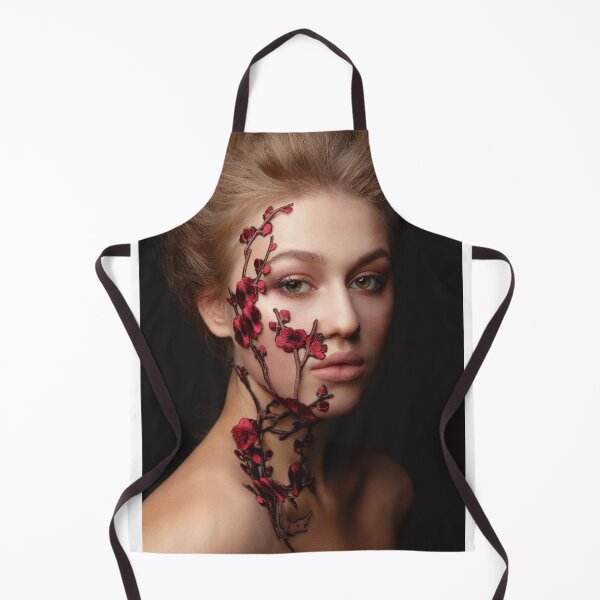 Item preview, Young woman with flower makeup designed and sold by FacesStudioUA.