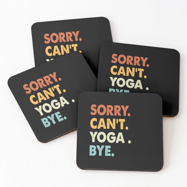 Item preview, Sorry can't Yoga  bye shirt, Yoga  lovers tee,Funny Cool Yoga  Dad Mom Girls Birthday Christmas Gift designed and sold by xlnv.
