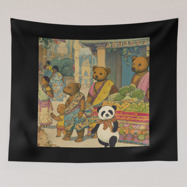 Item preview, Teddy Bears Shopping in India designed and sold by Parag's Travel Shop.