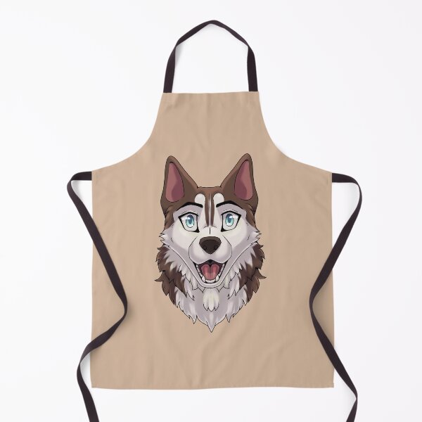 Item preview, Shocked Surprised Expression Brown Husky Dog designed and sold by Bamsdrawz.
