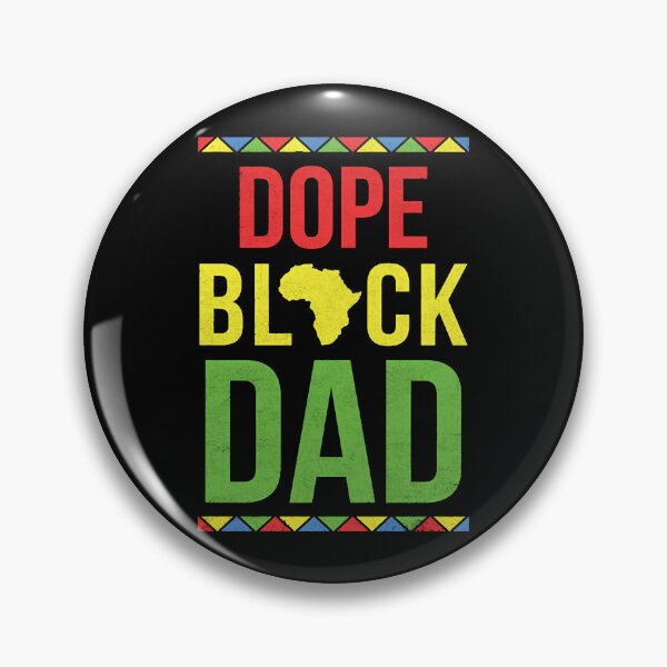 Item preview, Dope Black Dad Black Power African American Fathers Day Distressed Gift  designed and sold by ManuelCai10045.