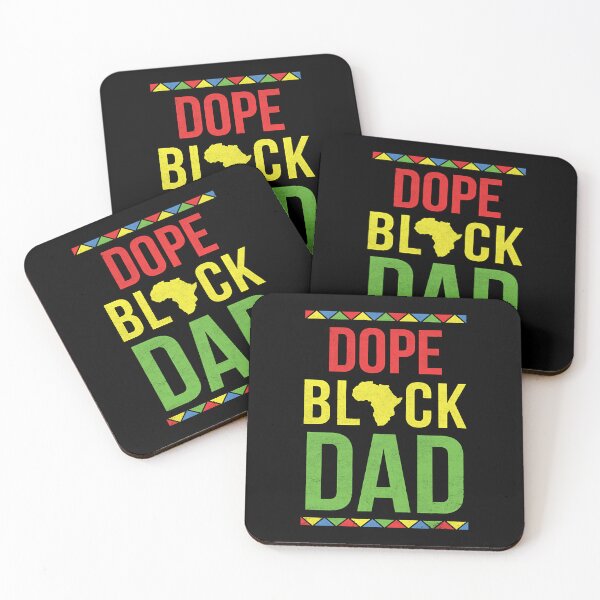 Item preview, Dope Black Dad Black Power African American Fathers Day Distressed Gift  designed and sold by ManuelCai10045.
