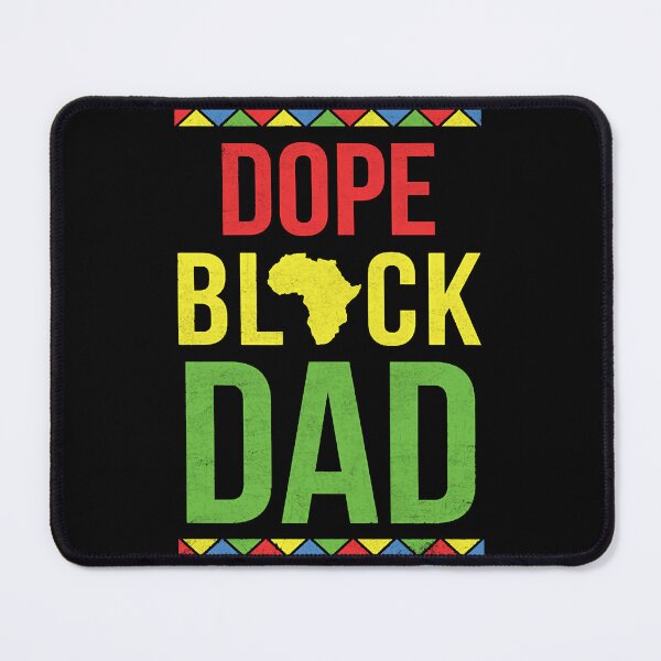 Item preview, Dope Black Dad Black Power African American Fathers Day Distressed Gift  designed and sold by ManuelCai10045.