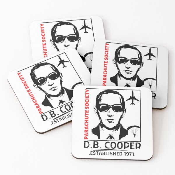 Item preview, Db Cooper parachute society  designed and sold by THE MID.